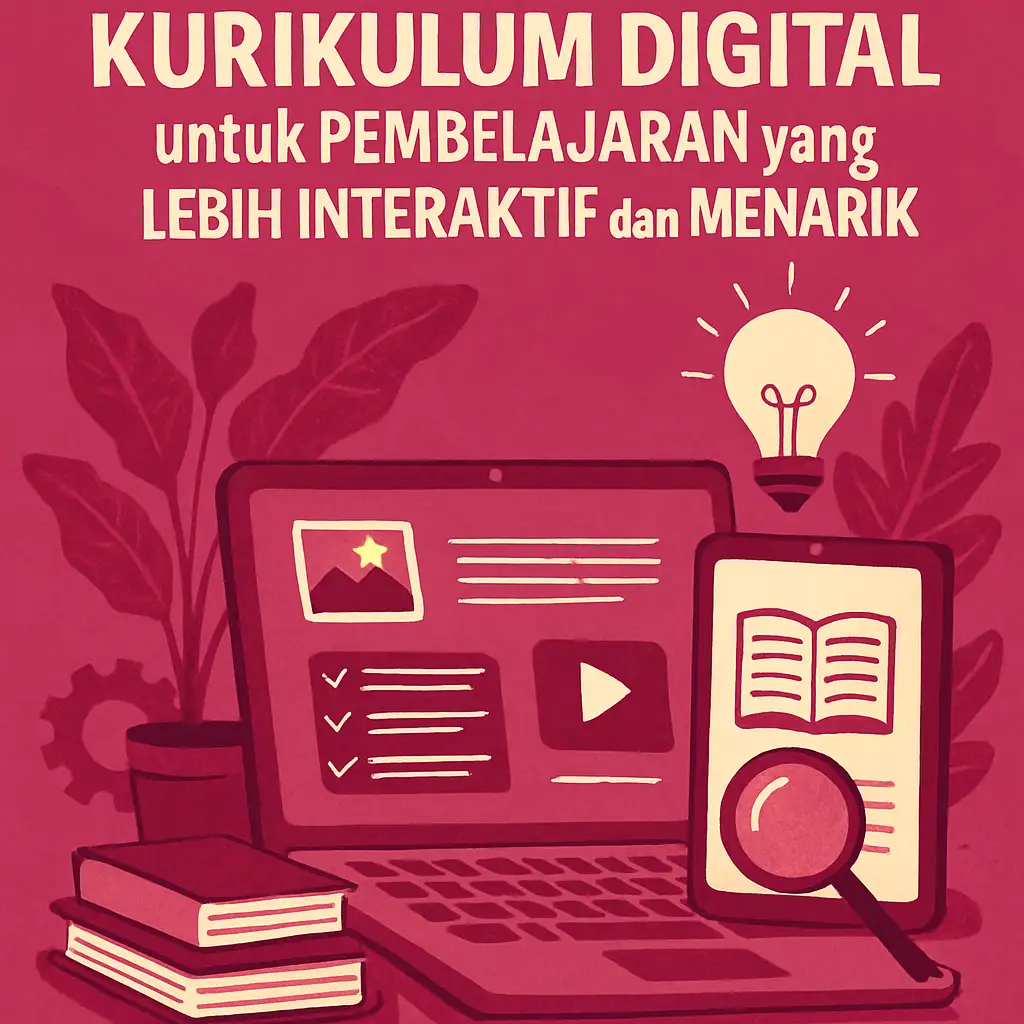 Menyusun Kurikulum Digital untuk Pembelajaran yang Lebih Interaktif dan Menarik